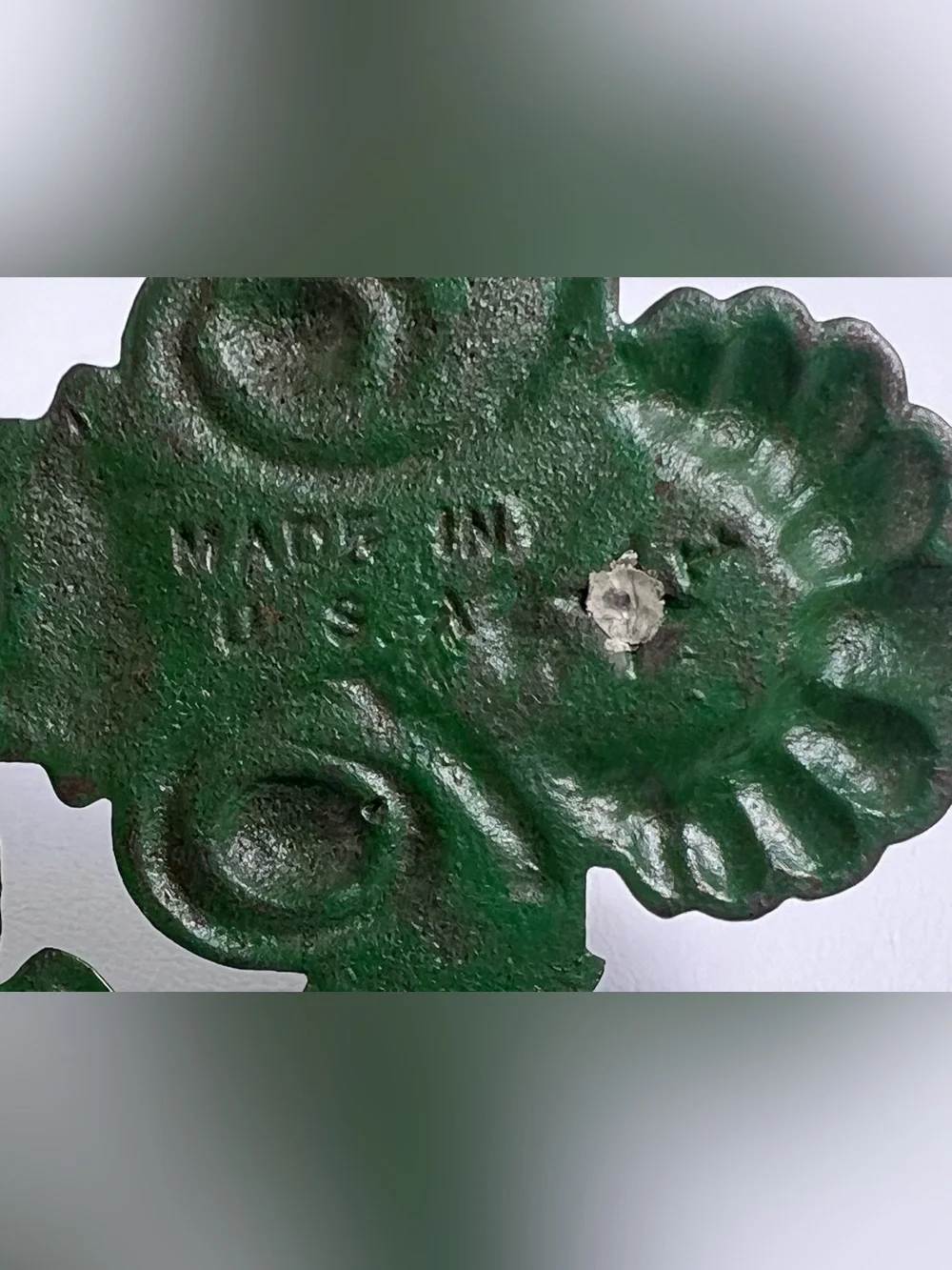 Ornate Green Decorative Wall Hook - Classic Home Accent